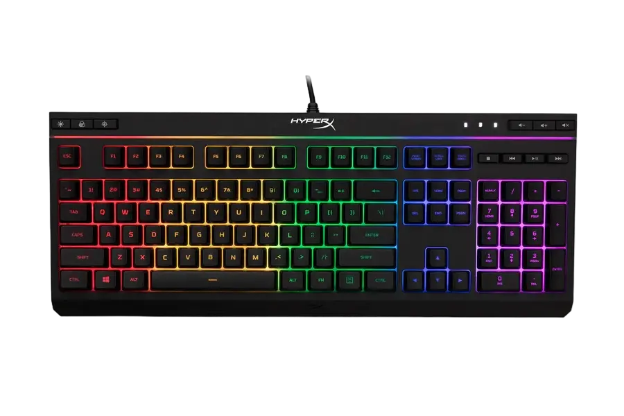 Tastatură HyperX Alloy Core RGB, Cu fir, Negru