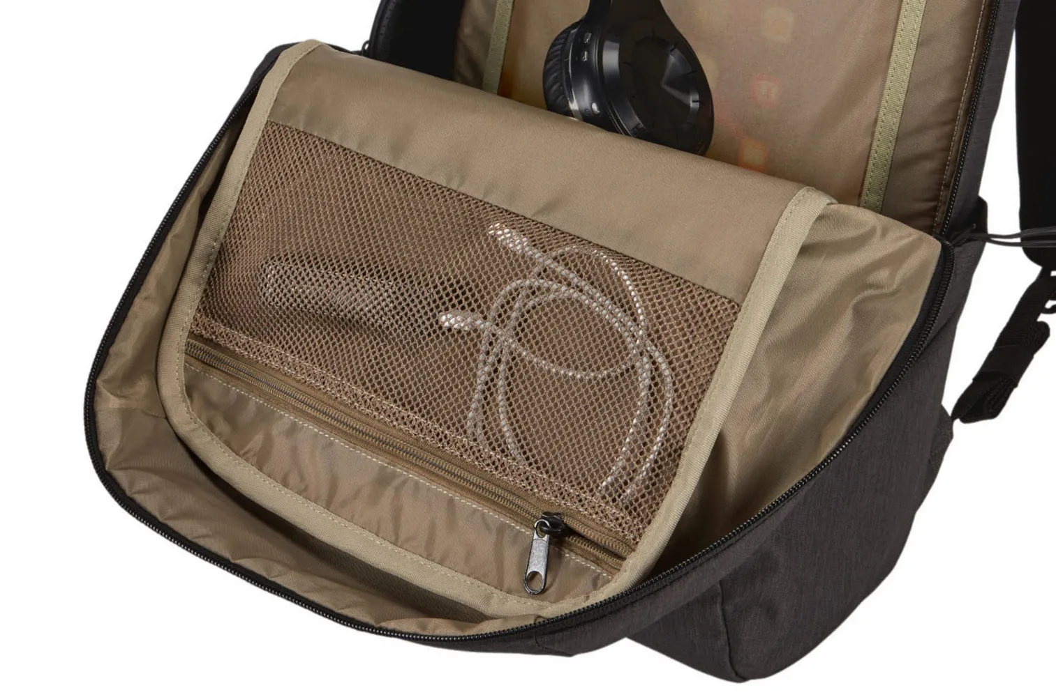 Rucsac pentru Laptop THULE Lithos, 15.6", Poliester, Alb/Negru