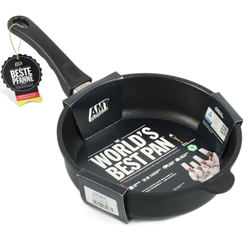Tigaie AMT Gastroguss I-724-E, 2,6L, 24cm, Negru
