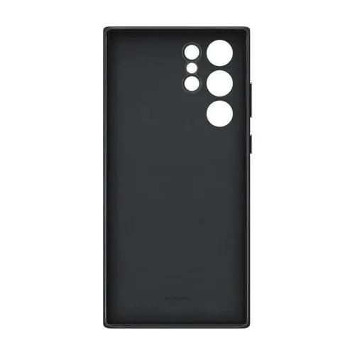 Husă Samsung Leather Cover for Galaxy S22 Ultra, Negru