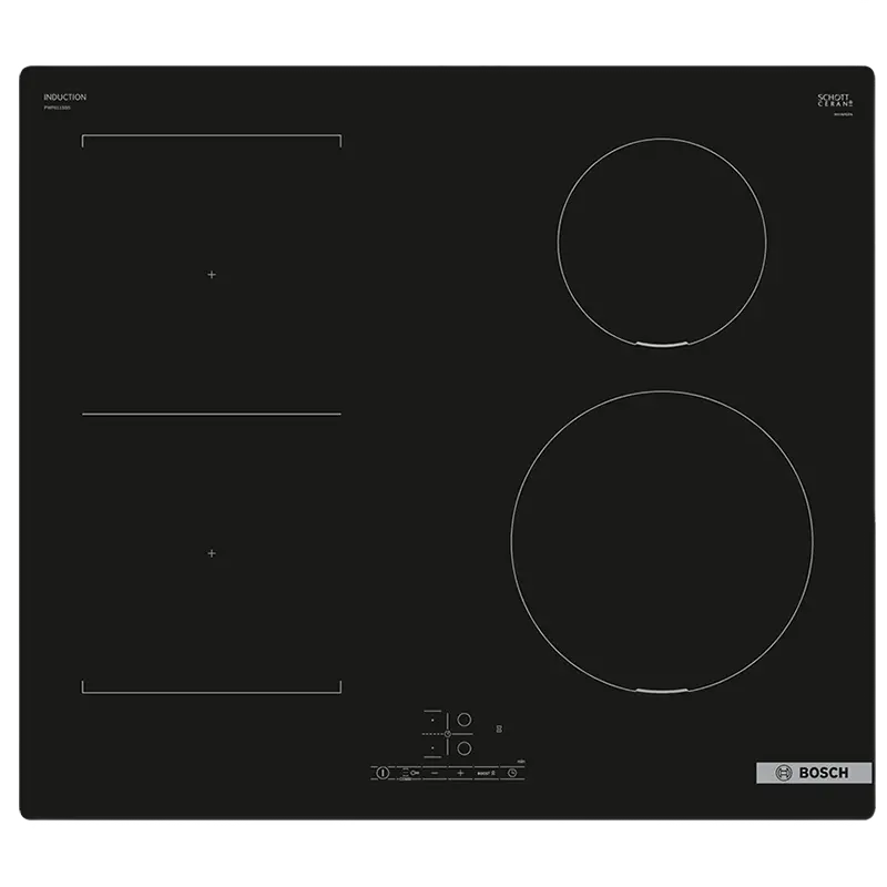 Plită cu inducție Bosch PWP611BB5E, Negru