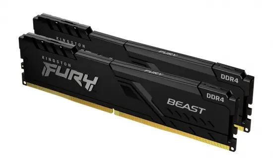 Memorie RAM Kingston FURY Beast, DDR4 SDRAM, 3000 MHz, 16GB, KF430C15BBK2/16