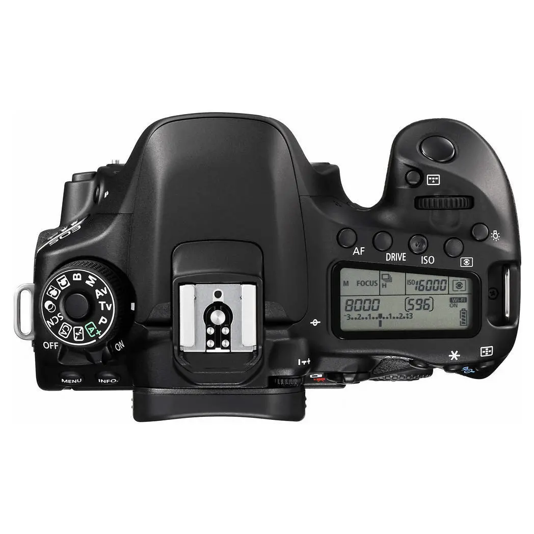 Aparat foto DSLR Canon EOS 80D, Negru
