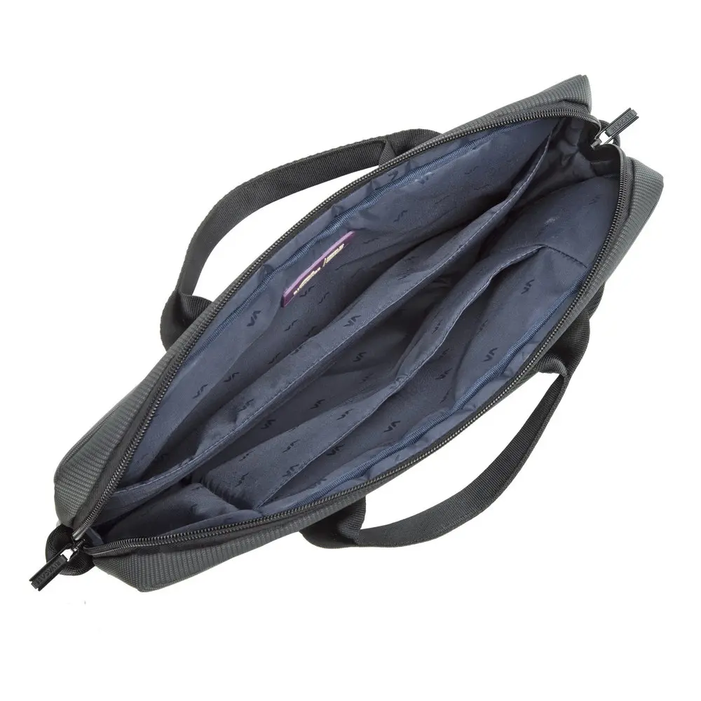 Geantă pentru Laptop RivaCase Tivoli, 13.3", Poliester, Negru