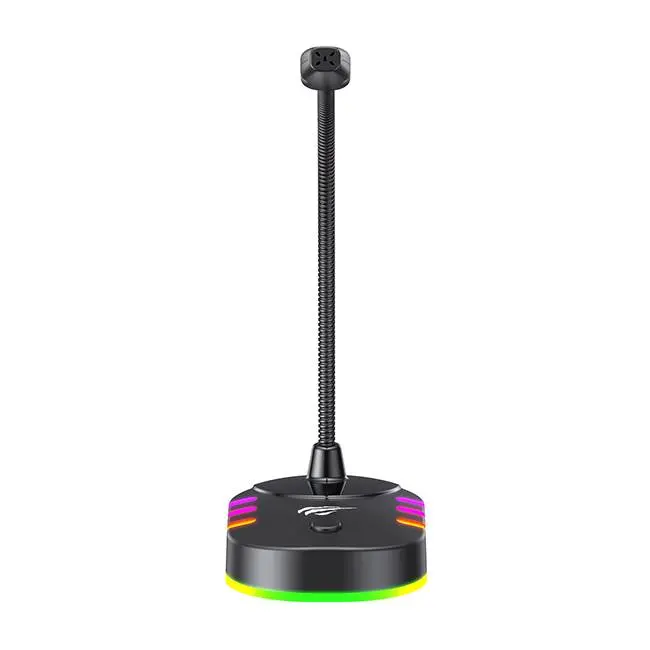 Microfon Gaming Havit GK58B, USB, Negru