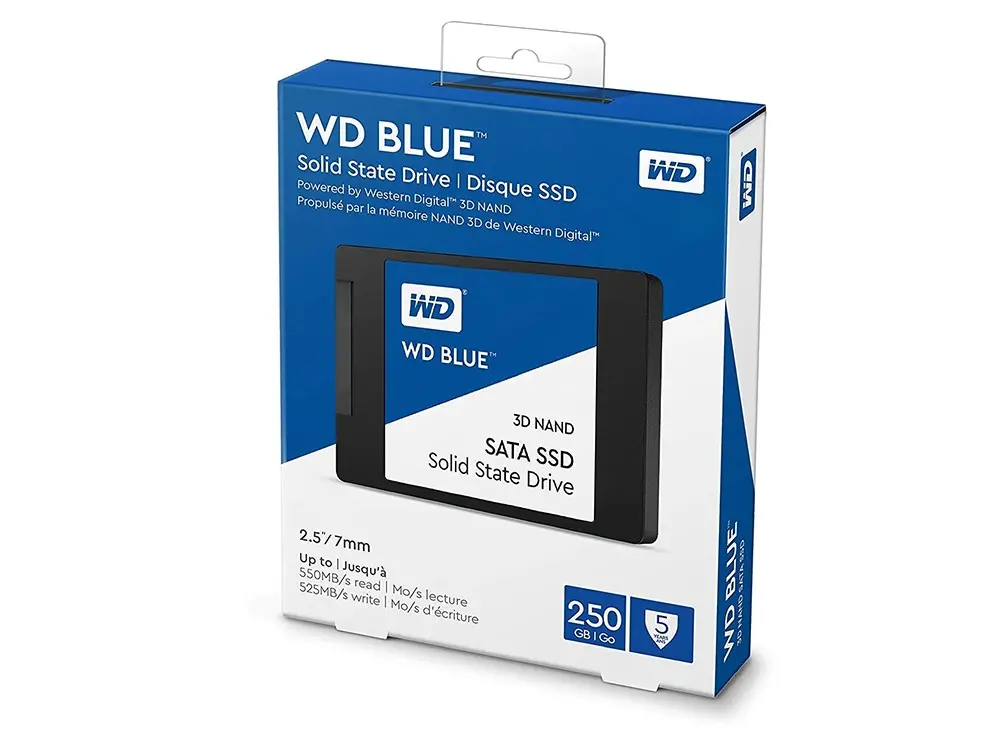 Unitate SSD Western Digital WD Blue, 250GB, WDS250G2B0A