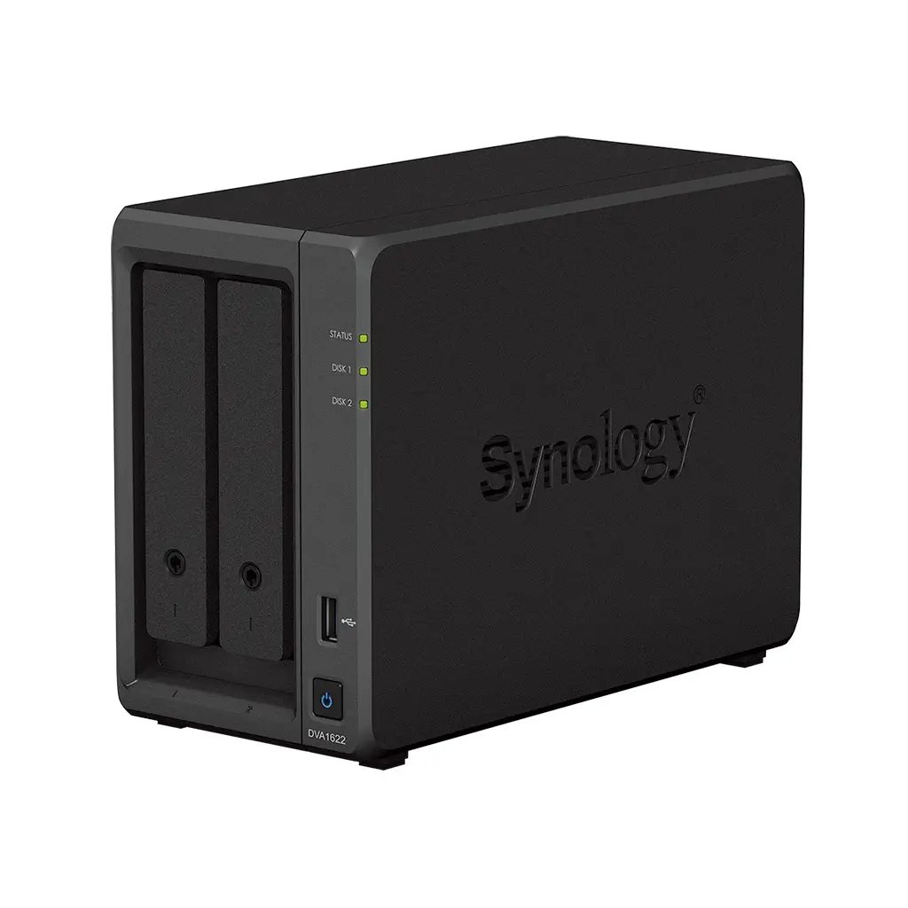 Stocare atașată la rețea SYNOLOGY DVA1622, Negru
