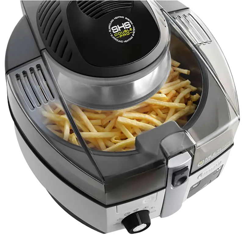 Friteuză cu aer cald De'Longhi FH1394, Argintiu | Alb