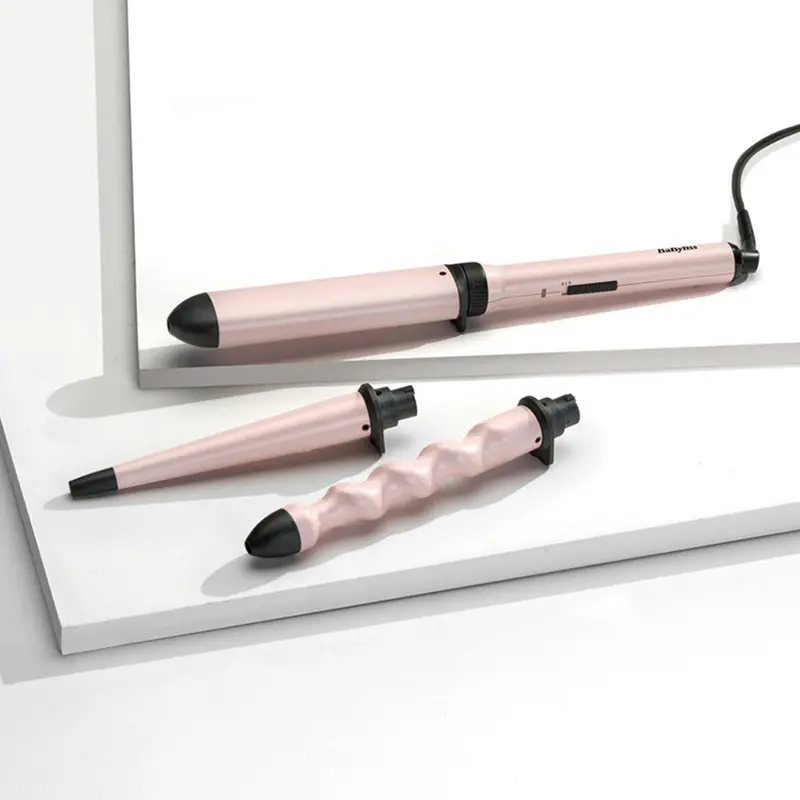 Styler BaByliss Curl & Wave Trio MS750E, Roz
