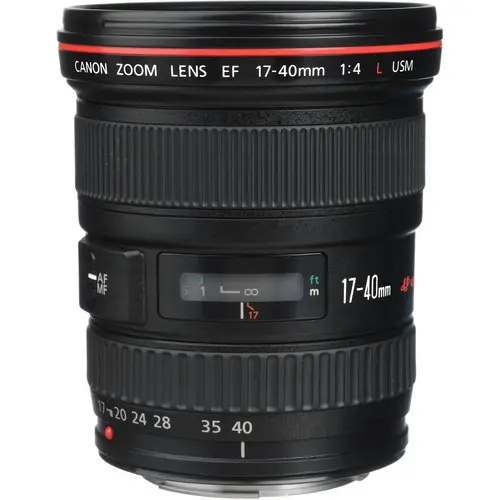 Obiectiv foto Canon EF 17-40mm f/4L USM