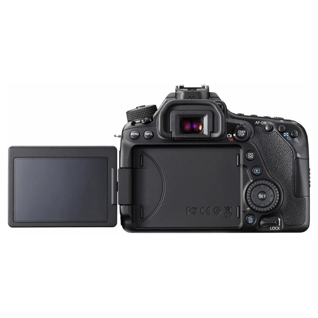 Aparat foto DSLR Canon EOS 80D, Negru