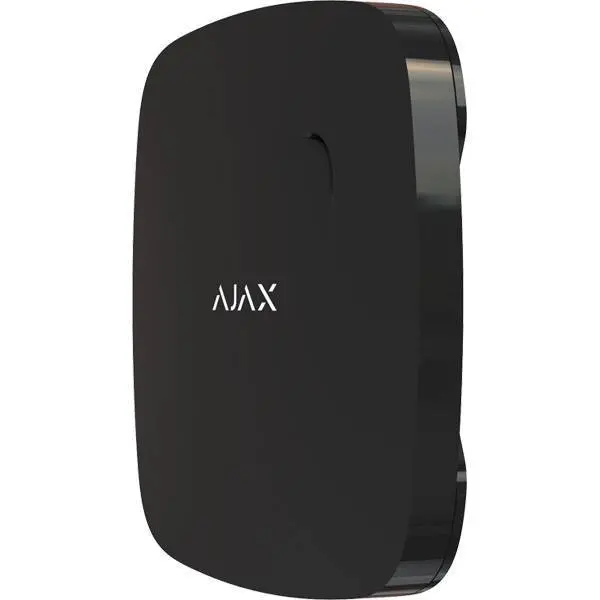 Detector de fum Ajax FireProtect, Negru