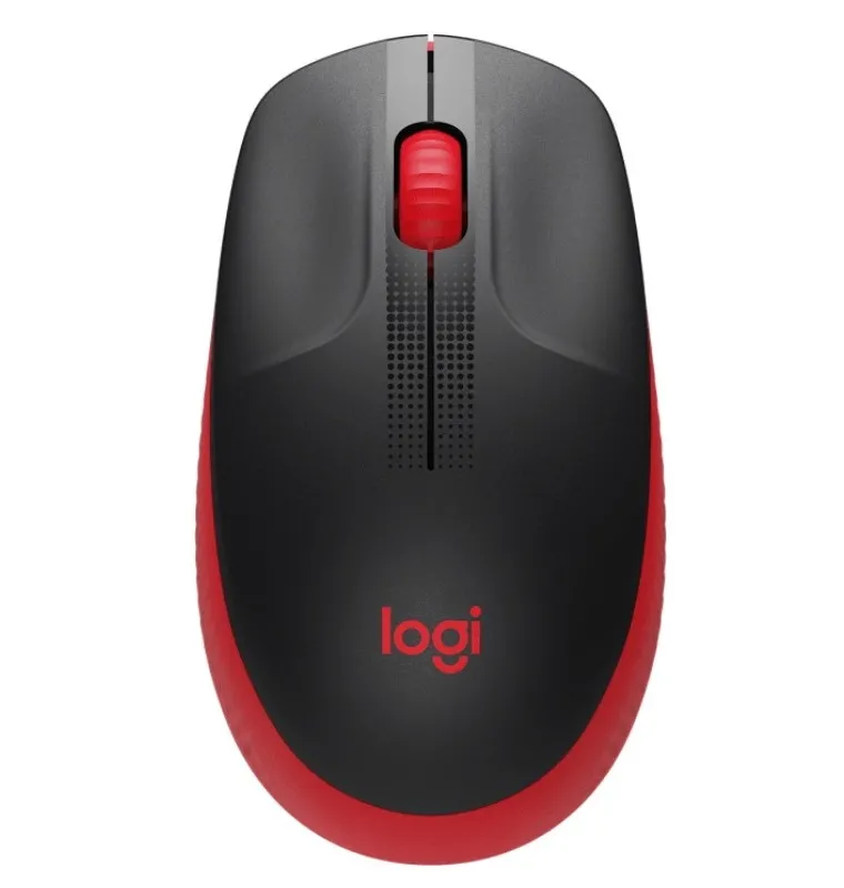 Mouse Wireless Logitech M190, Roșu