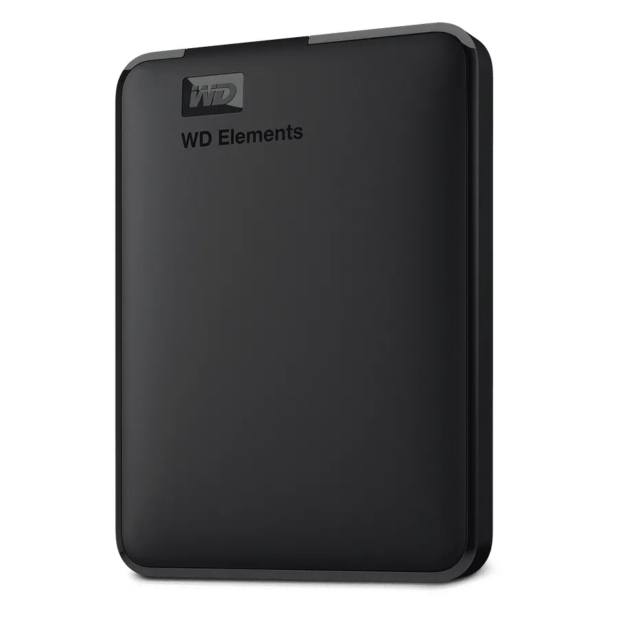 HDD portabil extern Western Digital WD Elements,  2 TB, Negru (WDBU6Y0020BBK-WESN)