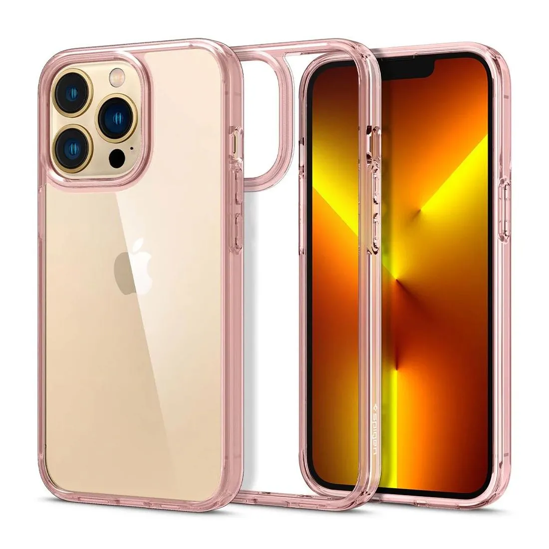 Husă Spigen iPhone 13, Ultra Hybrid, Rose Crystal