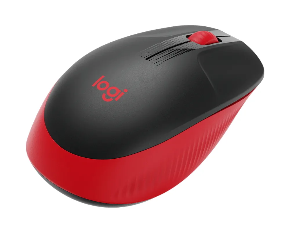Mouse Wireless Logitech M190, Roșu