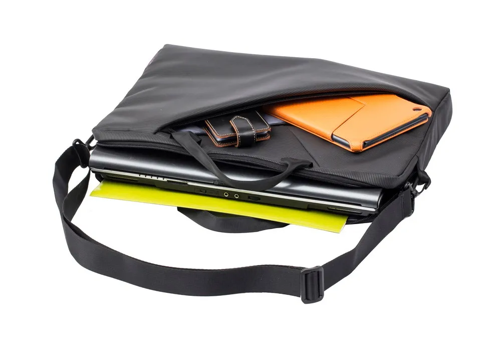 Geantă pentru Laptop RivaCase Tivoli, 15.6", Poliester, Gri