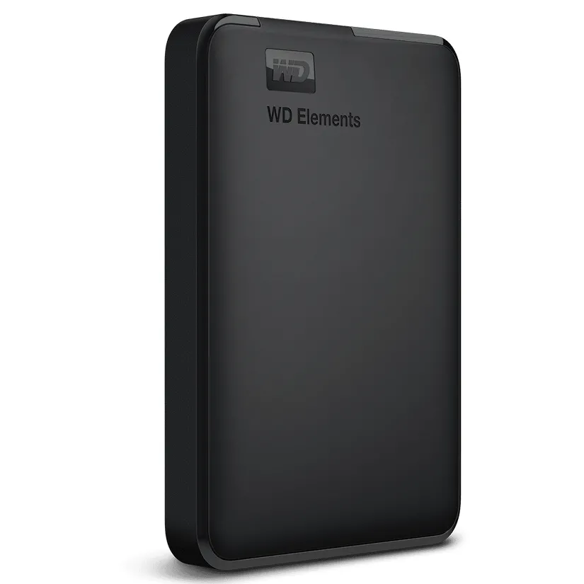 HDD portabil extern Western Digital WD Elements,  2 TB, Negru (WDBU6Y0020BBK-WESN)