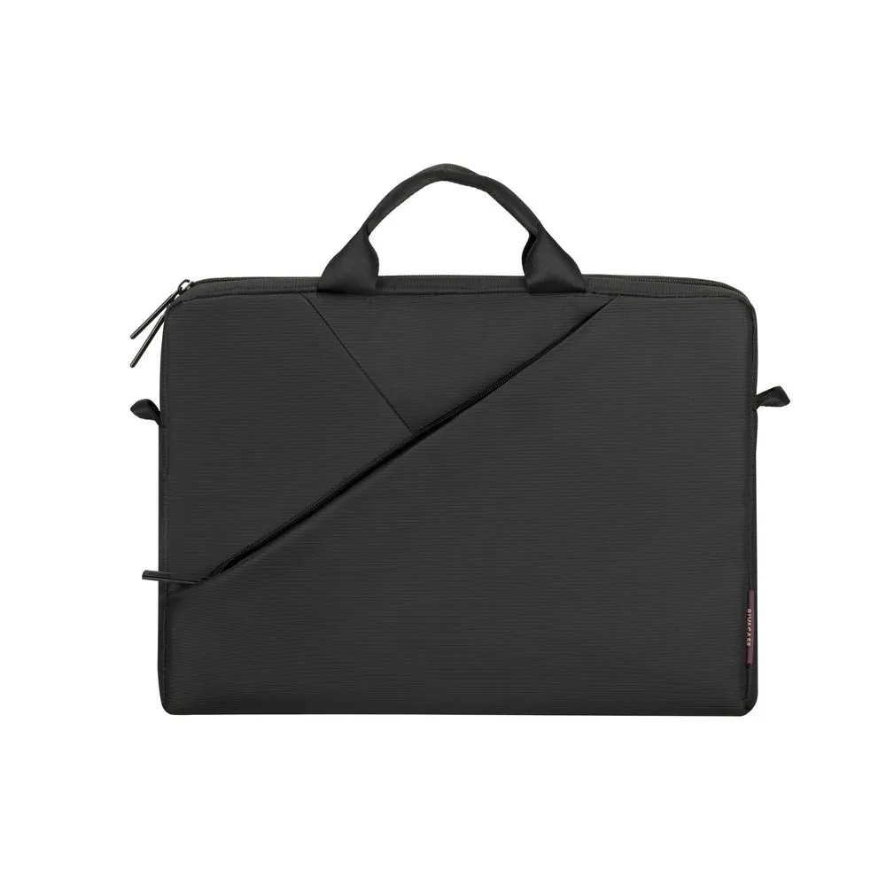 Geantă pentru Laptop RivaCase Tivoli, 15.6", Poliester, Gri