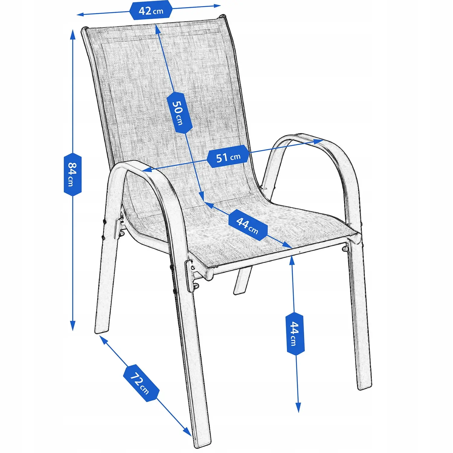 Set mobilier de gradina JUMI FIESTA