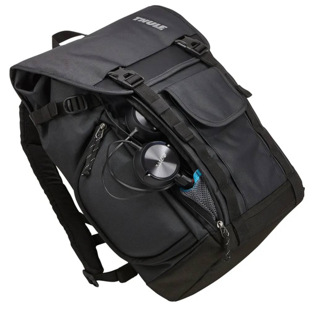Rucsac zilnic THULE Subterra, 15", Nailon, Gri închis