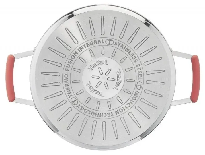 Set de vase Tefal Opti'Space, 5,2L, Oțel inoxidabil