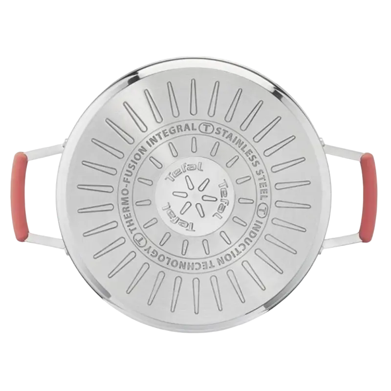 Set de vase Tefal Opti'Space, 5,2L, Oțel inoxidabil