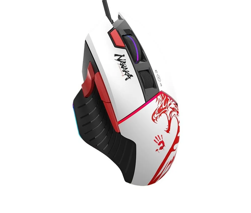 Gaming Mouse Bloody W95 Max Naraka, Alb