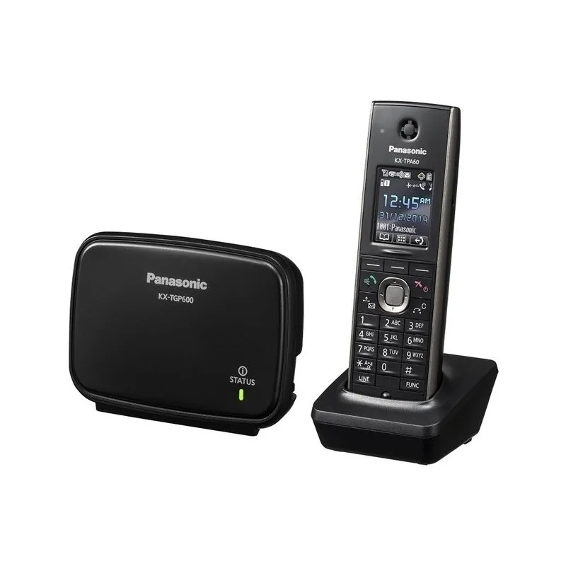 Telefon IP Panasonic KX-TGP600RUB, Negru
