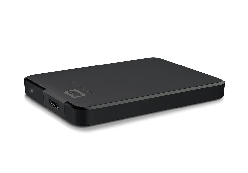 HDD portabil extern Western Digital WD Elements,  2 TB, Negru (WDBU6Y0020BBK-WESN)