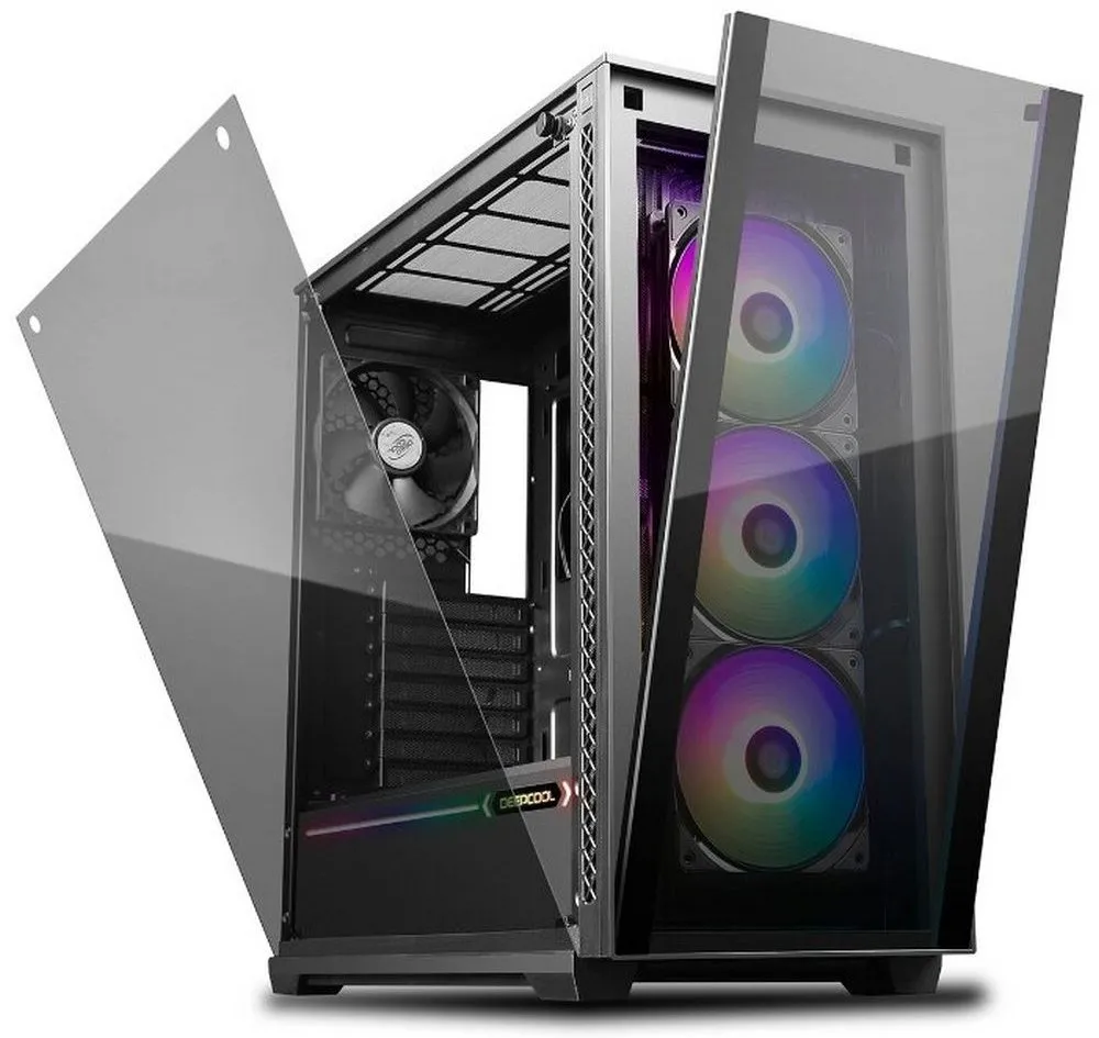 Carcasă PC Deepcool MATREXX 40, Micro-ATX, ATX PS2 , Negru