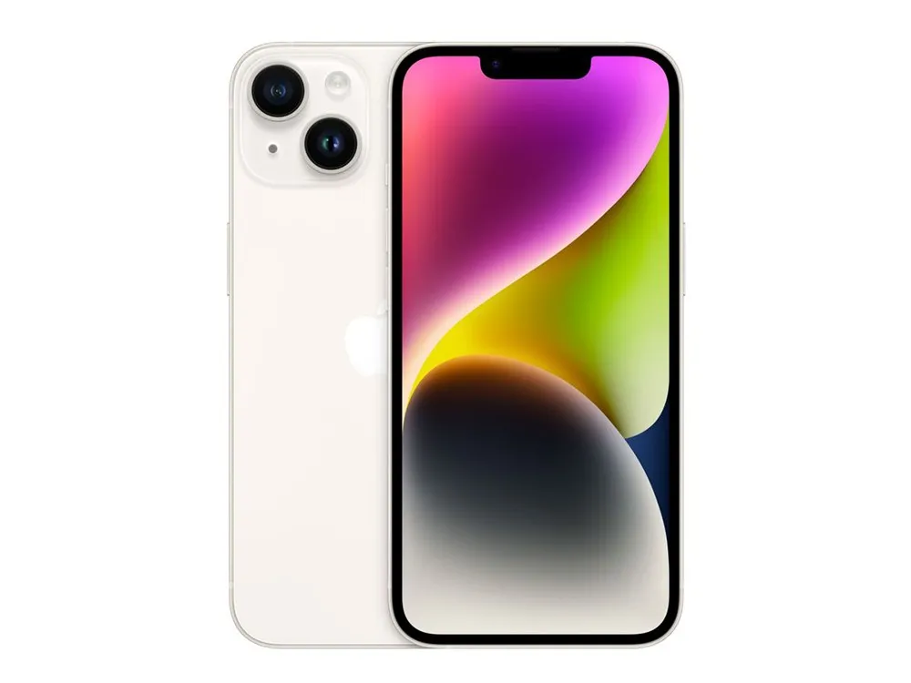 Smartphone Apple iPhone 14, 6GB/128GB, Starlight