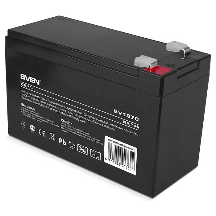 Acumulator UPS SVEN SV-0222007, 12V, 7А•h