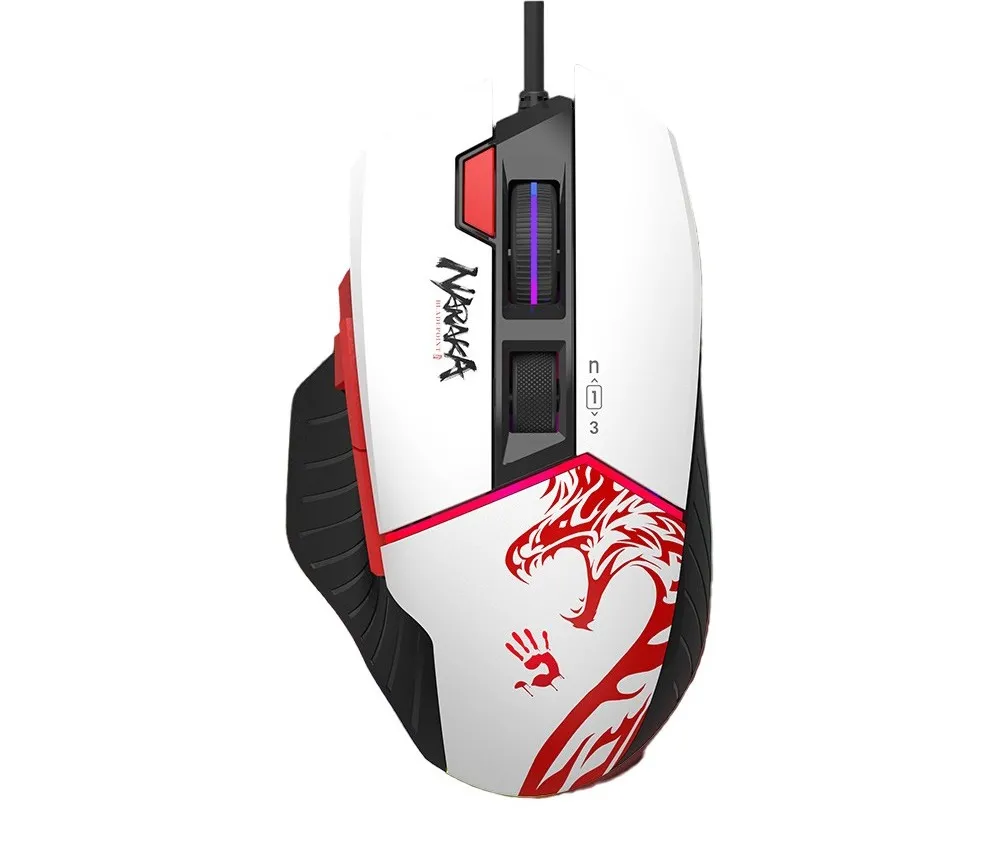 Gaming Mouse Bloody W95 Max Naraka, Alb