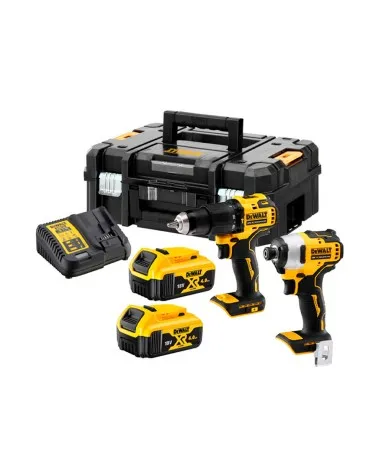 Set intrumente Dewalt DCK2062M2T (DCD709+DCF809) 18V 2x4Ah TSTAK