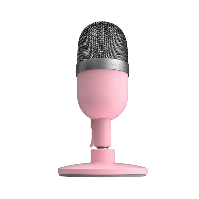 Microfon Gaming Razer Seiren Mini, Cu fir, Roz