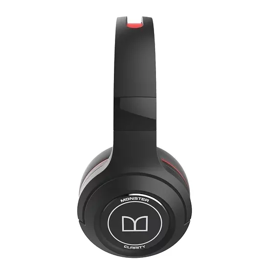 Căști Monster Clarity 50, Negru/Rosu