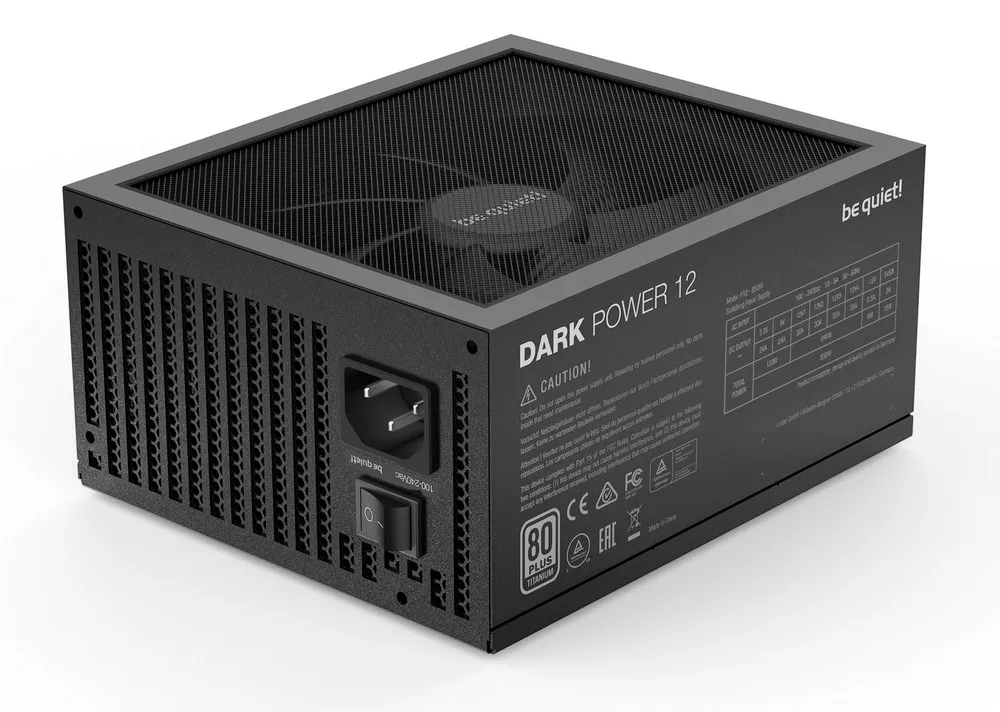 Sursă Alimentare PC be quiet! DARK POWER 12, 850W, ATX, Complet modular