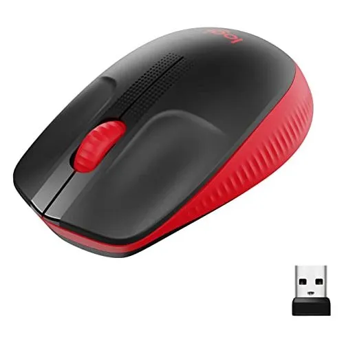 Mouse Wireless Logitech M190, Roșu