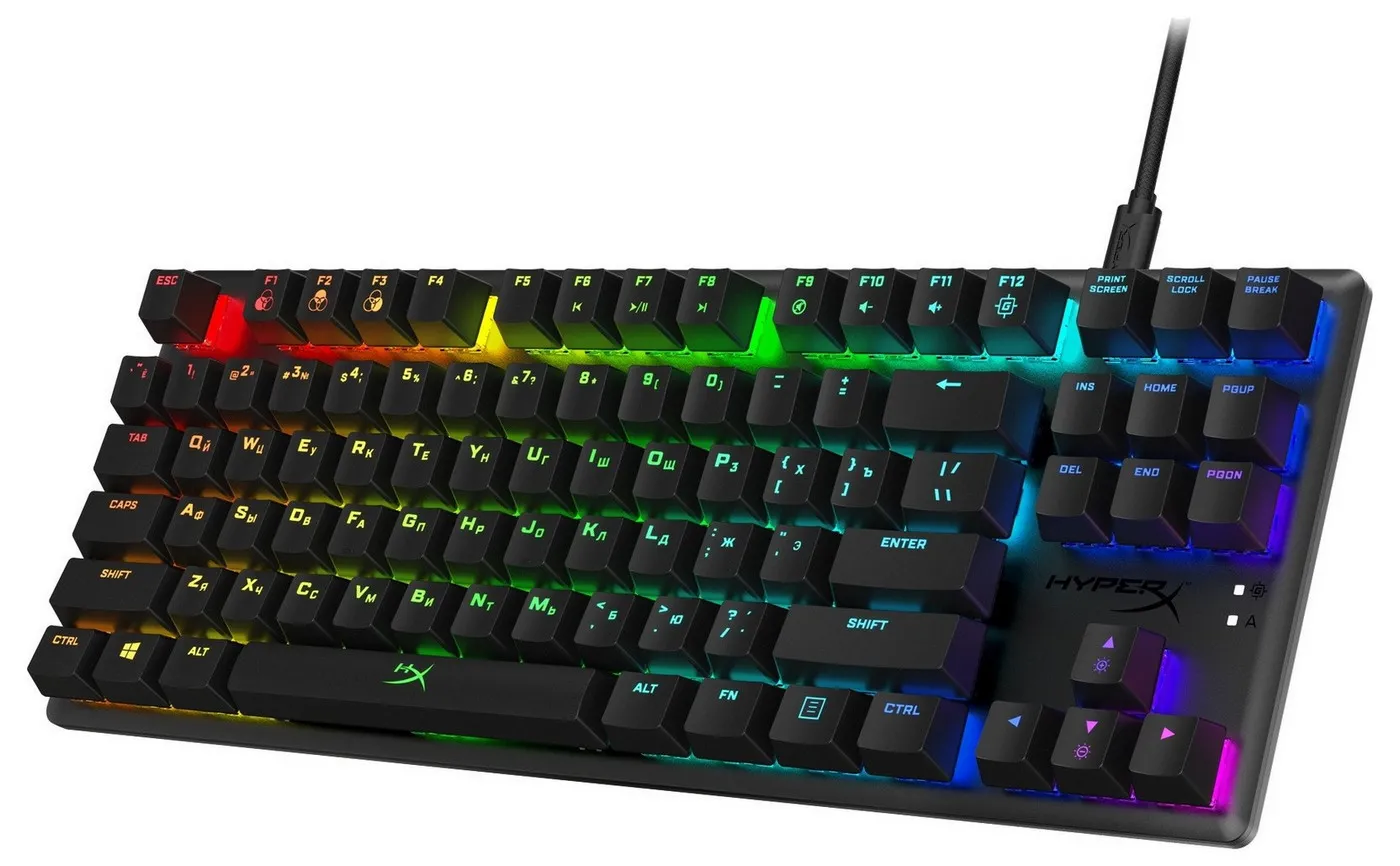 Tastatură HyperX Alloy Origins Core, Cu fir, Negru