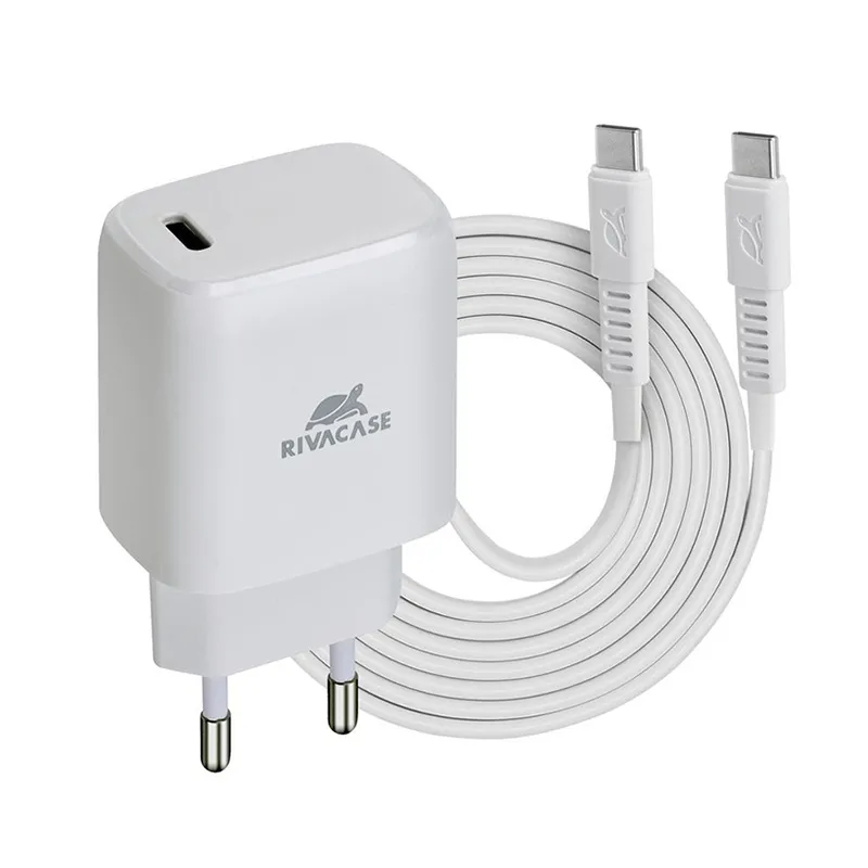 Încărcător RivaCase PS4191 WD4, 20W, Alb
