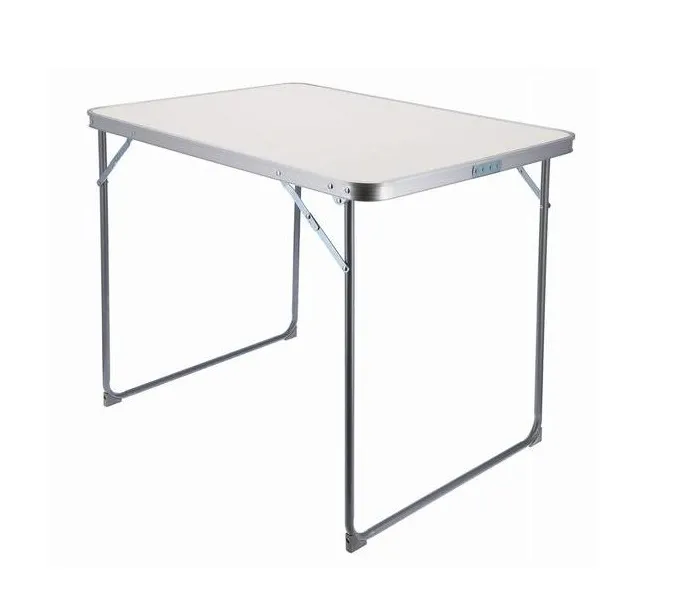 Masa de camping pliabila cu blat alb JUMI 70x80x60