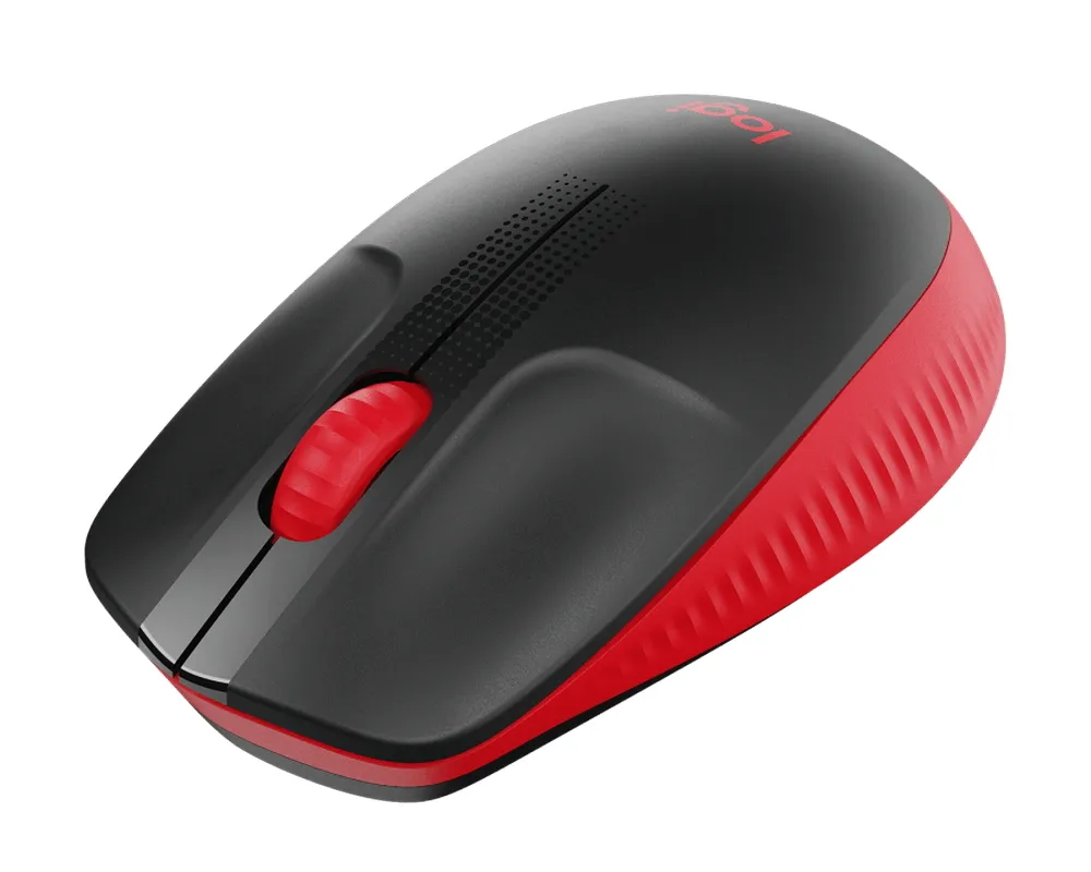 Mouse Wireless Logitech M190, Roșu