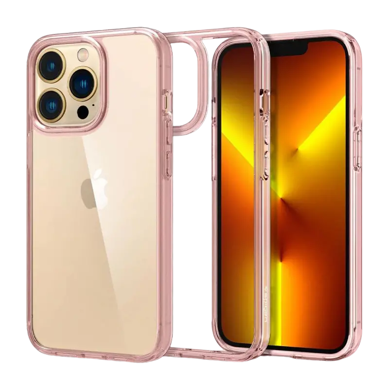 Husă Spigen iPhone 13, Ultra Hybrid, Rose Crystal