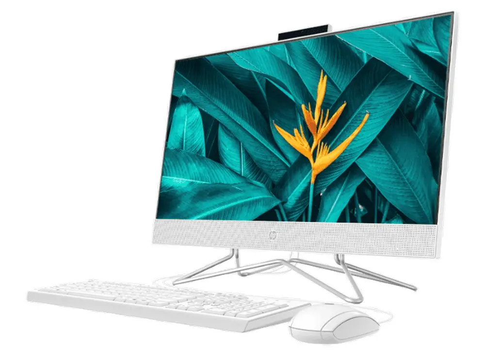 Computer All-in-One HP 200 G4, 21,5", Intel Core i3-10110U, 8GB/256GB, Windows 10 Pro, Alb
