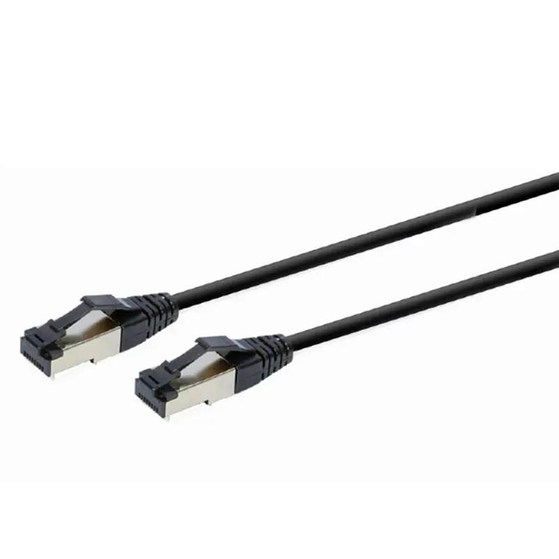 Patch cord Cablexpert PP8-LSZHCU-BK-0.25M, Cat8 S/FTP, 0,25m, Negru