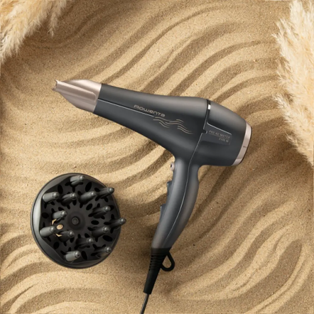 Uscător de păr Rowenta Signature Pro CV7827F0, 2100 W, Negru