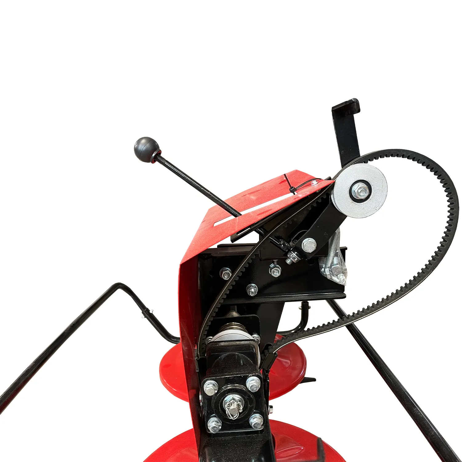 Cositoare rotativa motocultor prin curea
