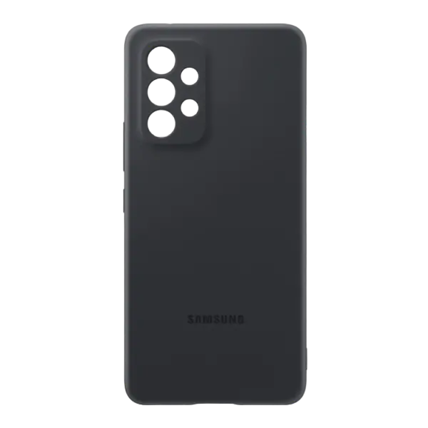 Original Sam. silicone cover Galaxy A73, Black