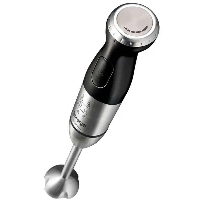 Blender de mână Gorenje HBC 807QB, Negru Argintiu
